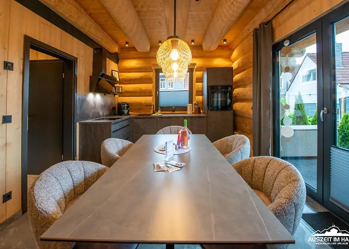 Дом отдыха Auszeit Im Harz - Haus 9 Blockhaus Alina