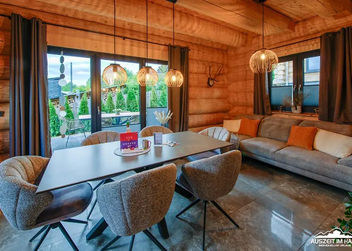 Дом отдыха Auszeit Im Harz - Haus 9 Blockhaus Alina *